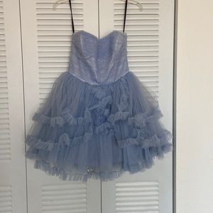 Betsey Johnson Vintage Ruffle Cinderella Dress